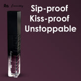 Ra Womanstory Comfy Silk Non Transfer 12H Liquid Matte Lipstick - 25 Plum Brandy